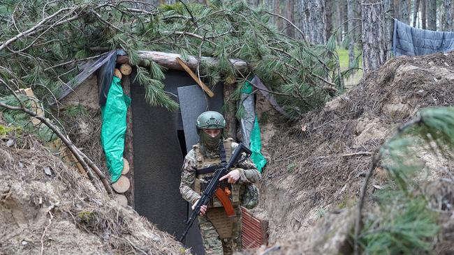 Russian military in the Kherson region of Ukraine. Picture: TASS