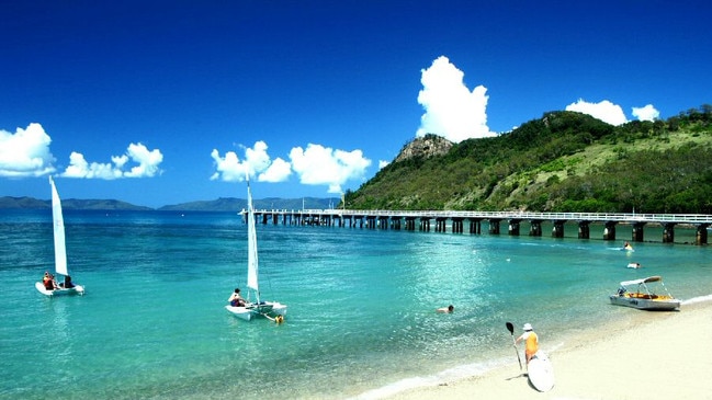 The former Koala Adventure Island Resort on South Molle Island, Whitsundays.