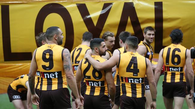 The Hawthorn report has shocked the footy world. Picture: AAP Image/David Crosling