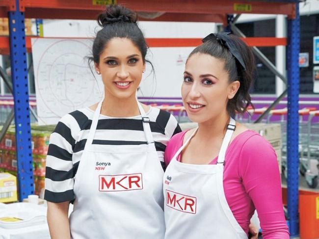 MKR contestants Sonya and Hadil were booted off the show last week. Picture: Instagram