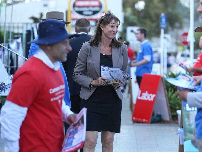 Labor will take on current East Hills MP, Liberal party member Wendy Lindsay, pictured during the 2019 election. Picture: Britta Campion