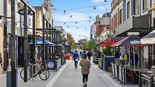 The West End precinct in Little Malop St is a haven for restaurants and nightlife.