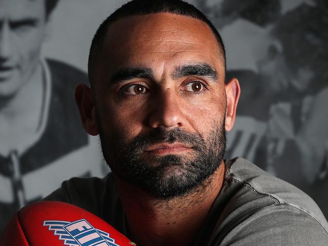 *** EMBARGOED FOR SA WEEKEND *** DO NOT USE BEFORE SPEAKING WITH SA PIC DESK  - Monday, 27th September, 2021. Former AFL star Shaun Burgoyne. Picture: Sarah Reed