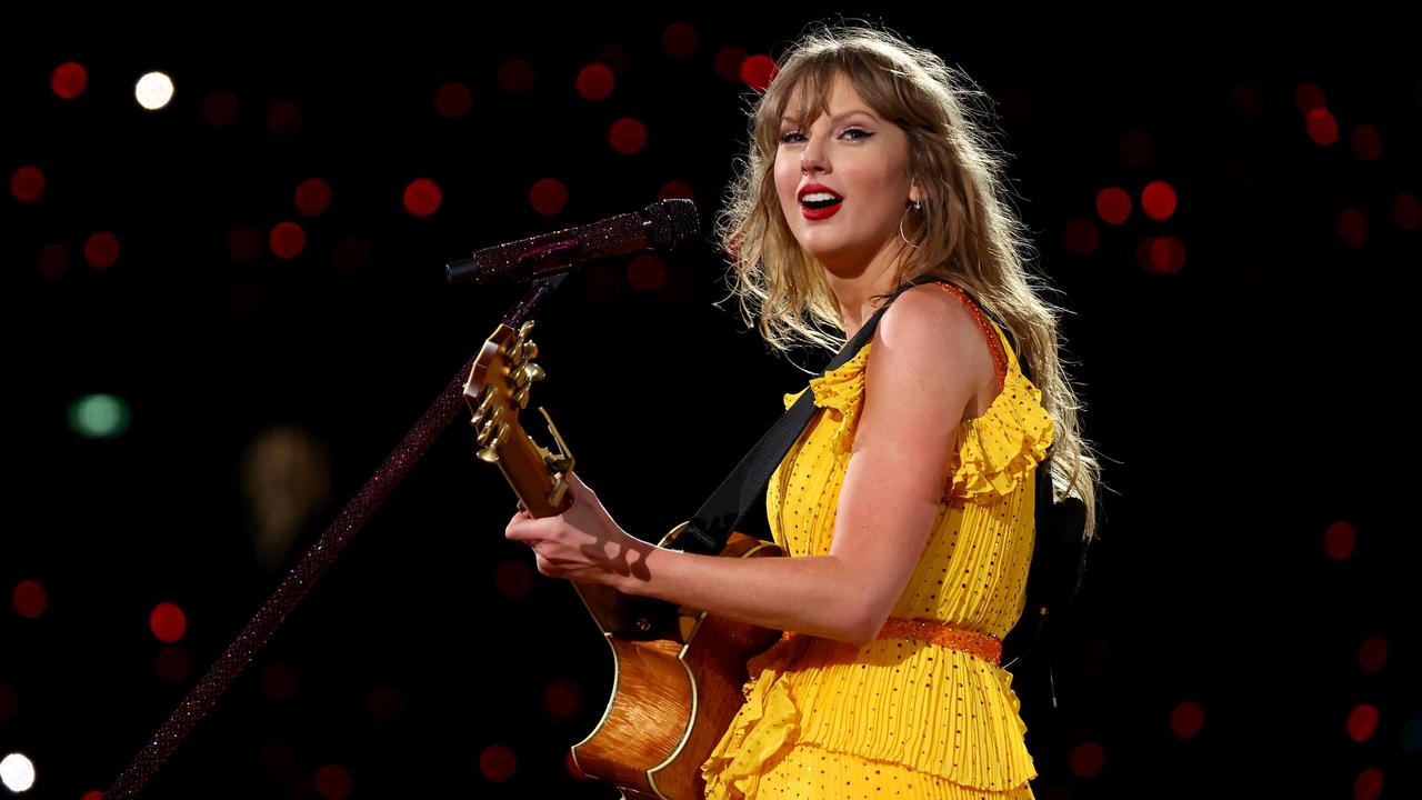 Taylor Swift performs at Melbourne Cricket. Picture: Getty Images for TAS Rights Management