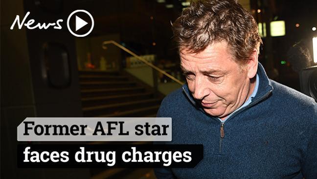 Former AFL star faces drug charges 