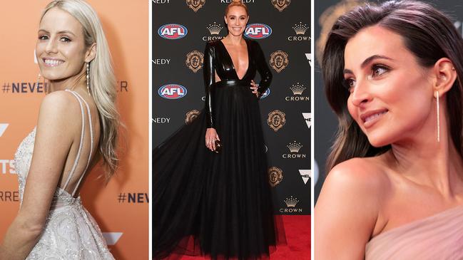 AFL WAGS - Brook Cotchin, Laney McIntyre + Greta Kernan. Picture: Supplied