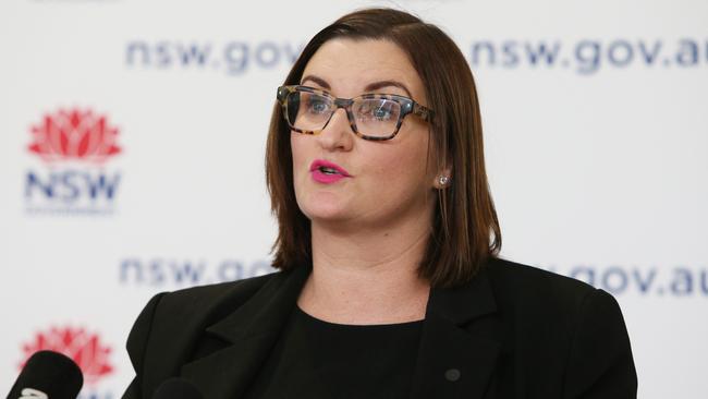 NSW Education Minister Sarah Mitchell. Picture: Lisa Maree Williams-Pool/Getty Images)