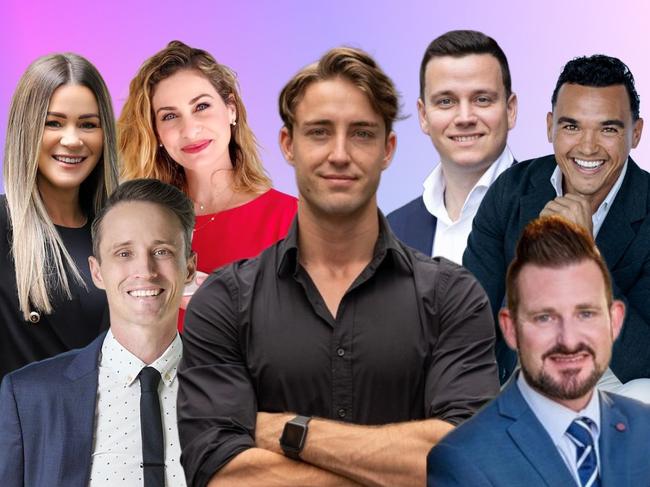 Artwork for Queensland's real estate TikTok stars. Picture: Supplied