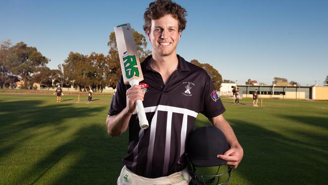 Port Adelaide recruit Zac McCabe at training at Port Reserve. Picture: Brett Hartwig