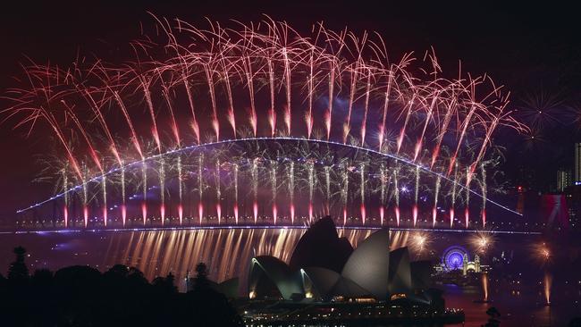 As always, the Harbour Bridge provided a fantastic backdrop. Picture: Tim Hunter