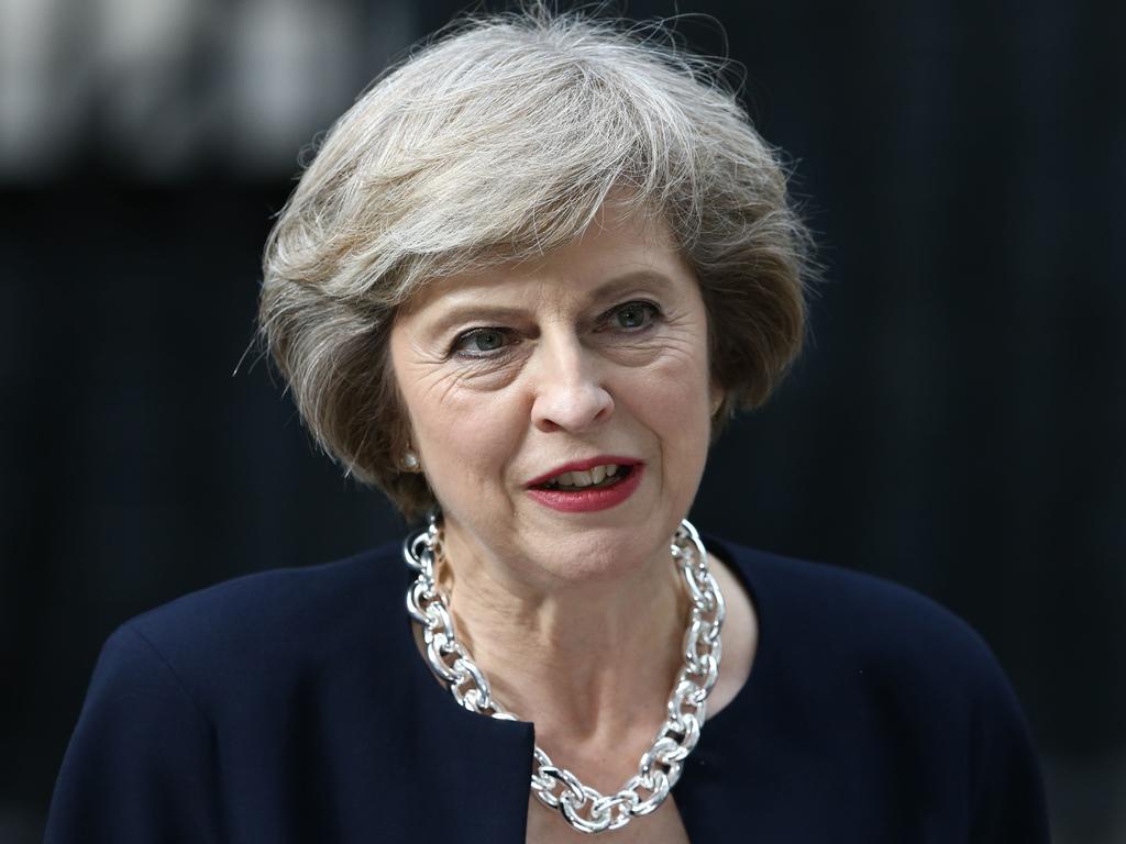 The Conservative Theresa May’s turbulent time in office was swamped and ultimately sunk by her legacy-defining battle to secure a Brexit divorce deal. It eroded her authority and led to her to step down as leader. Picture: Justin Tallis/AFP