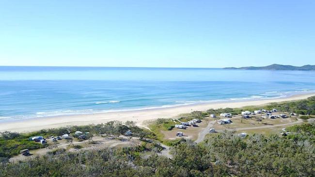 Noosa North Shore Beachfront Campground.