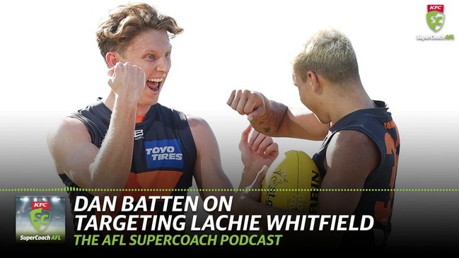 Targeting Lachie Whitfield | KFC SuperCoach AFL Podcast