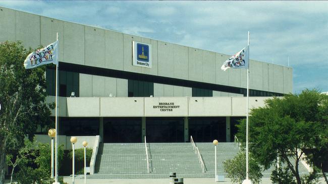 The Brisbane Entertainment Centre at Boondall was to be a centrepiece of the Games bid.