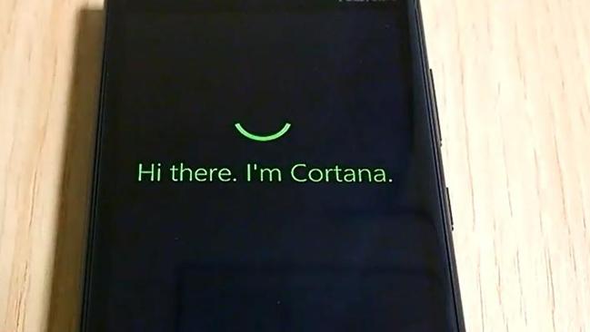 Across all devices ... Microsoft’s personal assistant Cortana is available on desktop, laptop and tablet computers, as well as phones.