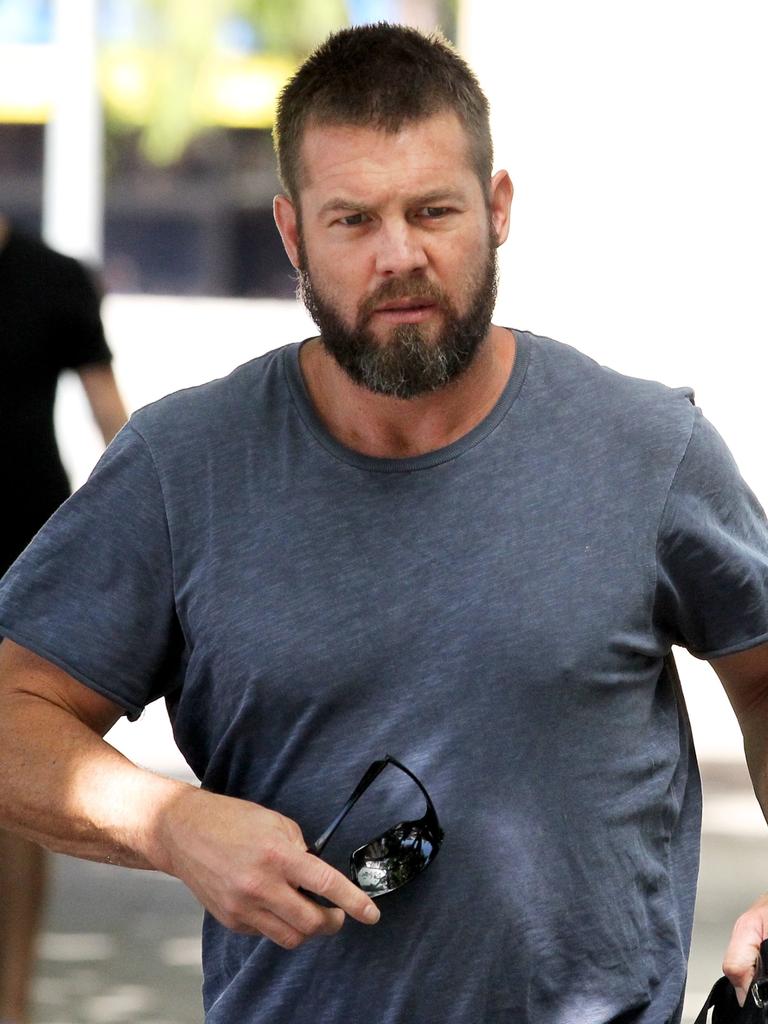 Cousins arriving at the Fremantle Magistrates Court in 2016 for one of his many court hearings. (AAP Image/Richard Wainwright)