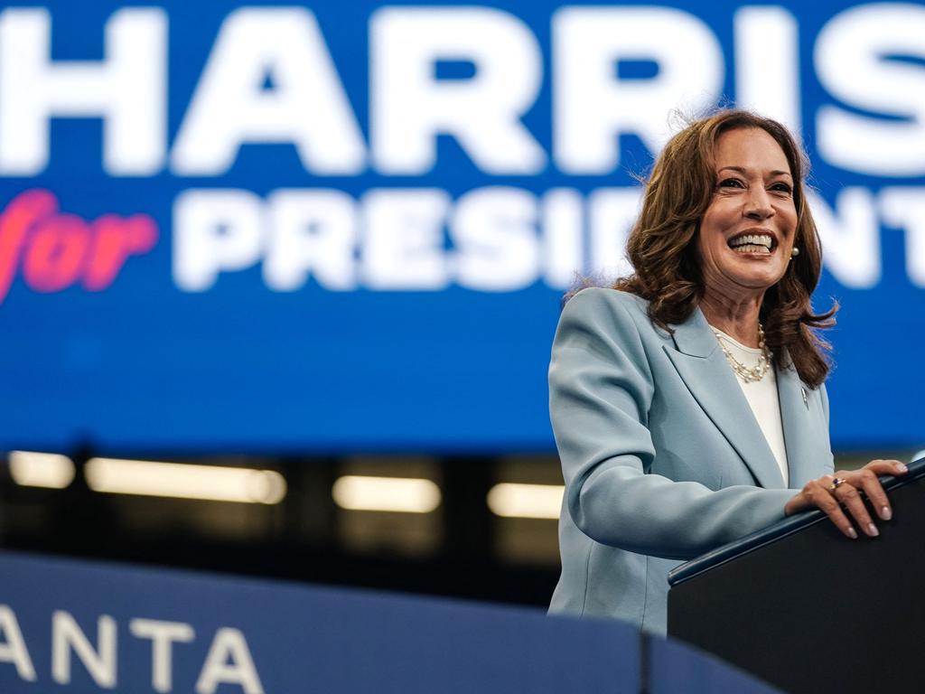 US Vice President and 2024 Democratic presidential candidate Kamala Harris. Picture: Elijah Nouvelage/AFP