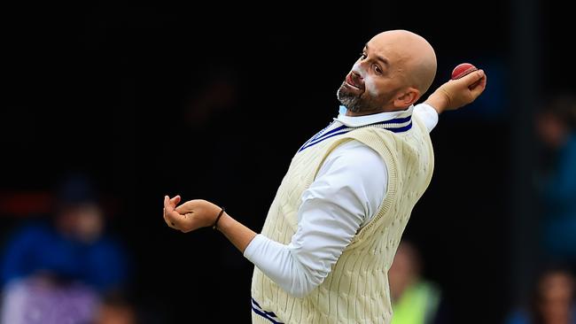 Nathan Lyon took 5-48 for NSW. Picture: Mark Evans/Getty Images