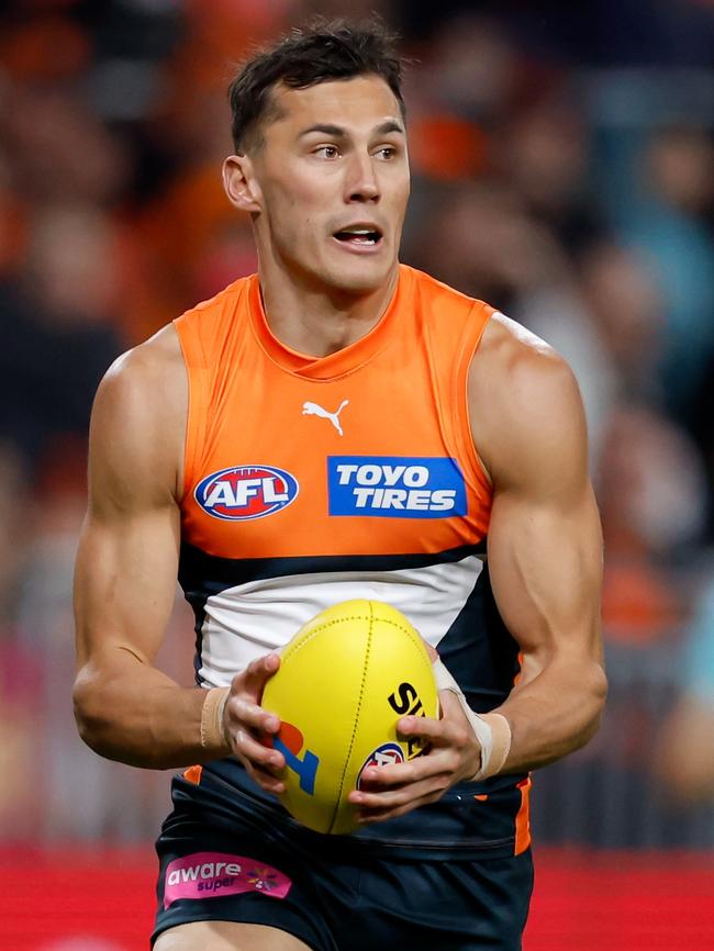 Isaac Cumming will join the Crows as a free agent. Picture: Burns/AFL Photos via Getty Images