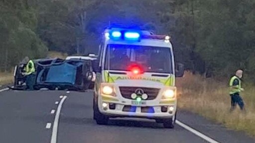 A woman has been killed in a horrific crash on the Kennedy Highway at Innot Hot Springs. PICTURE: SUPPLIED