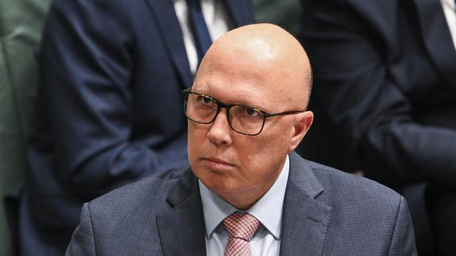 Opposition Leader Peter Dutton. Picture: NCA NewsWire / Martin Ollman