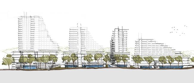 Plans for the Brookhollow Ave, Norwest DA. 