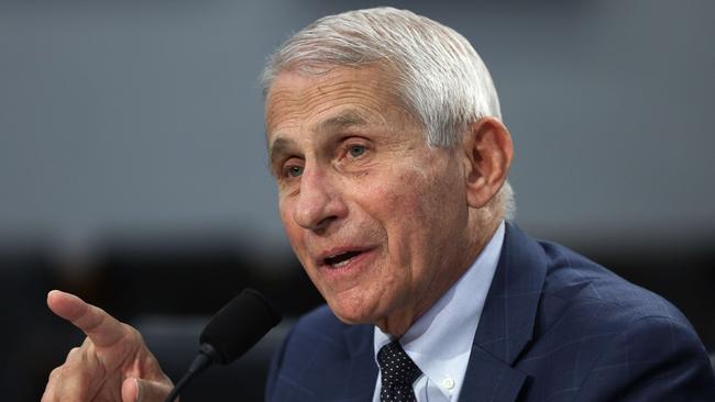 Director of National Institute of Allergy and Infectious Diseases Anthony Fauci has tested positive for Covid. Picture: Alex Wong/Getty Images/AFP.