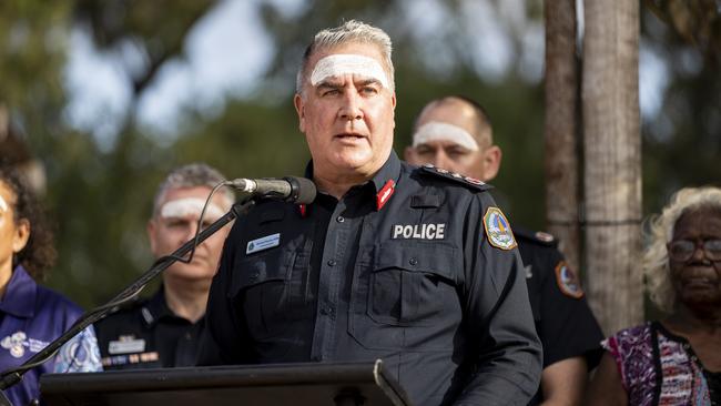 NT Police Commissioner Michael Murphy. Picture: Teagan Glenane/YYF