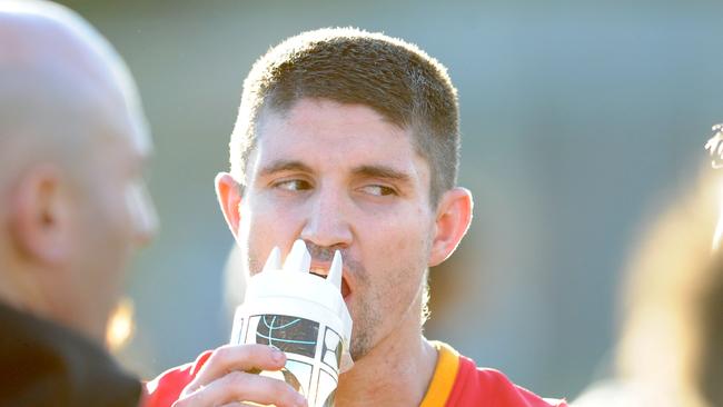 Brodie Holland is back at Maribyrnong Park