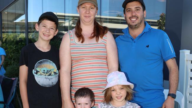 The Adamo Family attend the Wangaratta Cup Picture: Brendan Beckett