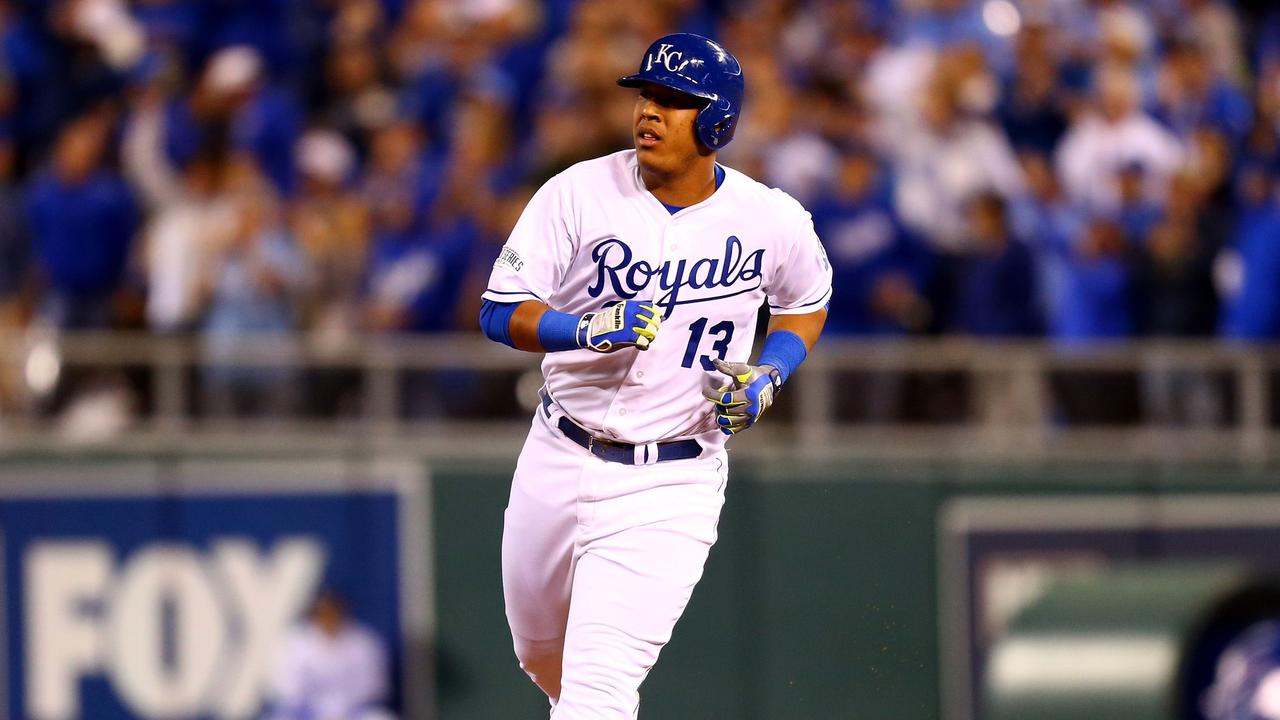 Salvador Perez wears women's perfume behind the plate - NBC Sports
