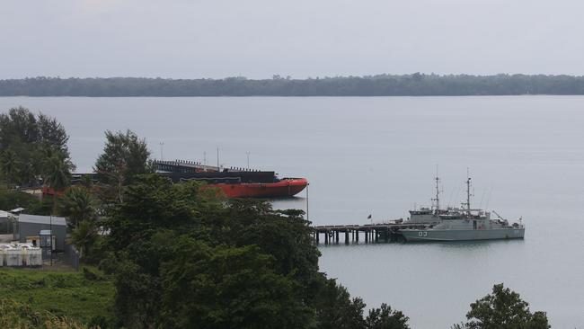 The Lombrum Naval Base in Manus province, Papua New Guinea. Picture: Gary Ramage