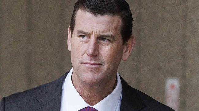 SYDNEY, AUSTRALIA - NewsWire Photos JULY 20, 2022: Decorated Soldier, Ben Roberts-Smith arrives at the Federal Court in Sydney today. He is suing Channel Nine for defamation. Picture: NCA NewsWire / David Swift