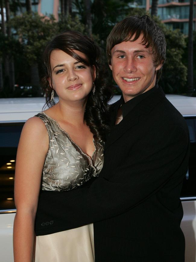 Emmanuel College formal at the Gold Coast International hotel. Amy Nelson and Sam Rasmussen (l to r).