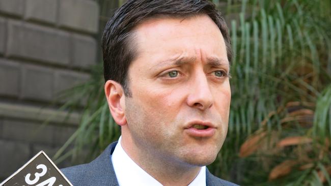 Victorian opposition leader Matthew Guy. Picture: AAP/Alex Murray