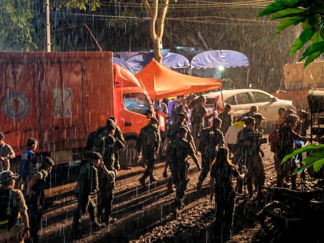 The Aussie rescuers will join the search which already has Thai navy divers, a US military team and British cave experts on board. Picture: Getty Images