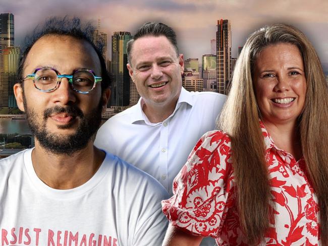 The race to be Brisbane's Lord Mayor is heating up with Jonathan Sriranganathan and Tracey Price ready to rock Adrian Schrinner's boat.