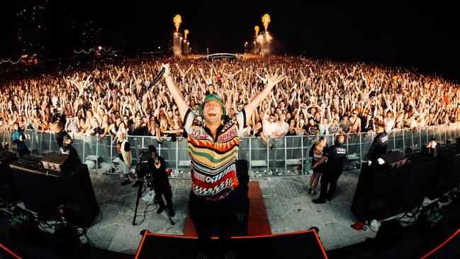 DJ Fisher announces the return of his Out 2 Lunch festival. Photo: Supplied