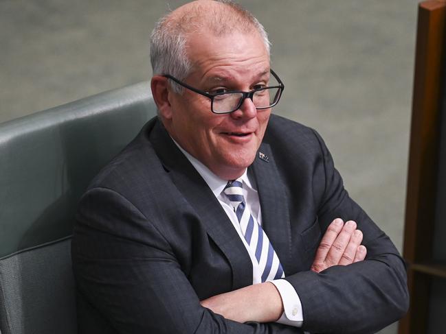 Morrison continues to brush off the royal commission’s findings. Picture: Martin Ollman