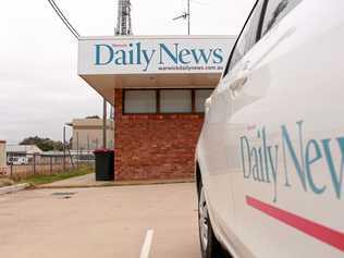 The Warwick Daily News office on Albion St has been the proud home of a dedicated team who are passionate about their local community. We're sad to say goodbye to our old building, but we're excited for a change of location. Picture: Marian Faa