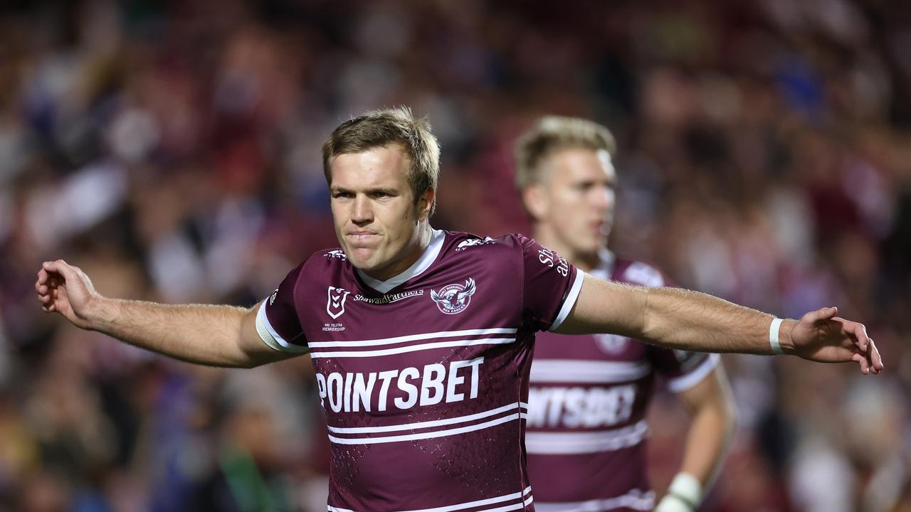 Jake Trbojevic throws support behind Anthony Seibold. Picture: Cameron Spencer/Getty