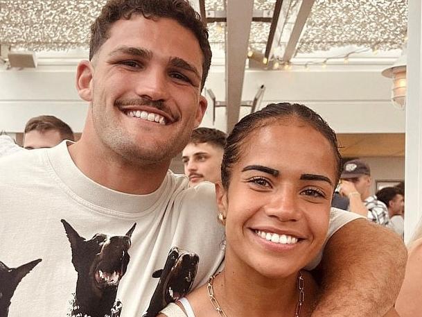 Star couple Nathan Cleary and Mary Fowler. Photo: Instagram