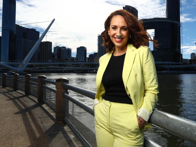 Brisbane Festival Director Louise Bezzina at Southbank.  Picture Lachie Millard