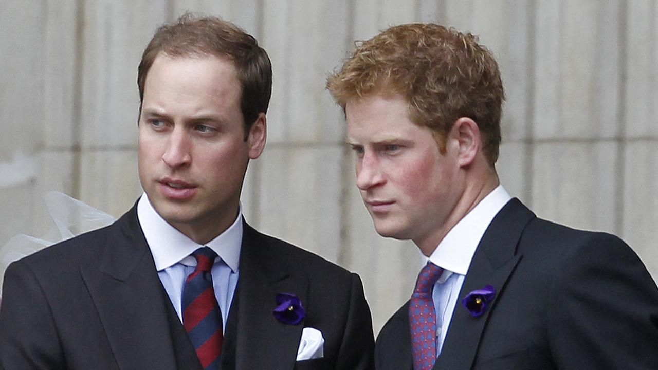 It’s understood the doco will look at William and Harry’s relationship with each other and the press. Picture: AFP