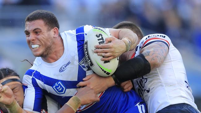 Adam Elliott is one of the kings of the gym at the Bulldogs. Picture: Mark Evans/Getty Images