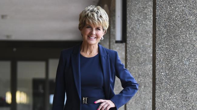 Julie Bishop is an adviser to the new Blueprint Institute. Picture: AAP