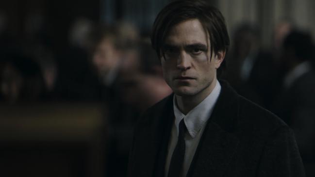 Robert Pattinson’s angsty Bruce Wayne looks like he may have taken style tips from The Crow.