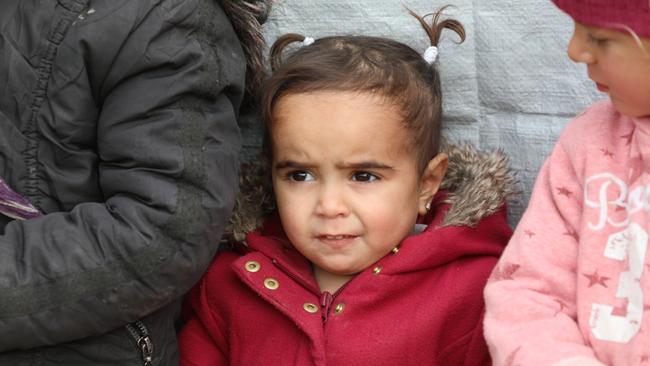 Australian children in al-Hawl refugee camp in Syria. Picture: Shorash Radwan Khalil