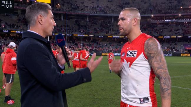 ‘Move on’: Buddy brushes AFL legend