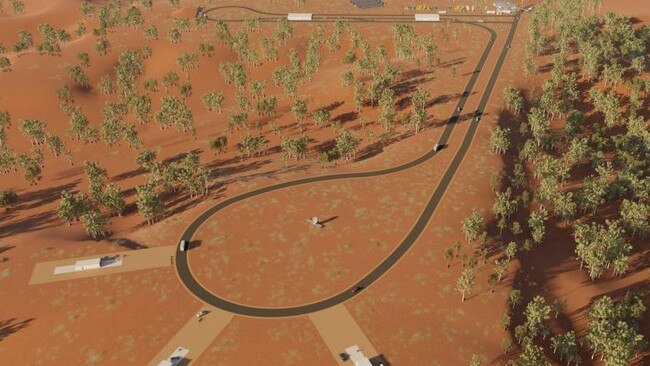 The Arnhem Space Centre site in the Northern Territory, outside of the East Arnhem township of Nhulunbuy. Picture: supplied